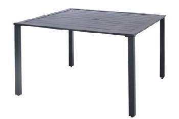 Grammercy Steel Square Dining Table