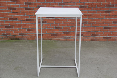 Grammercy White Bar Table